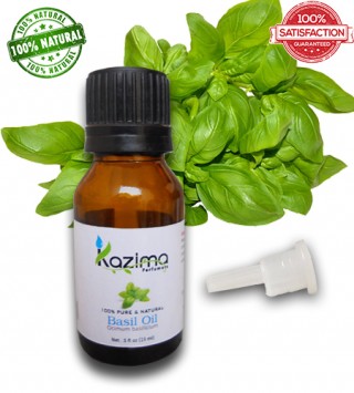 Basil Essential Oil (15ML) - 100% Pure, Natural & Undiluted Oil