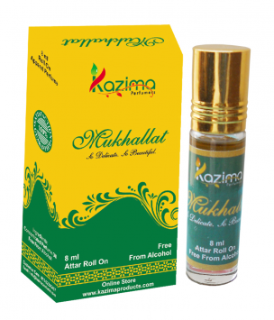 Mukhallat Apparel Concentrated Attar Perfume (8ml Rollon free From Alcohol)