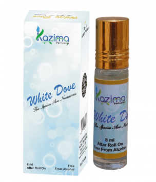 White Dove Apparel Concentrated Attar Perfume (8ml Rollon free From Alcohol)