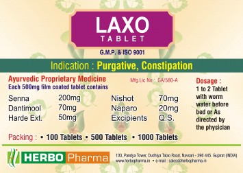 Laxo tablet