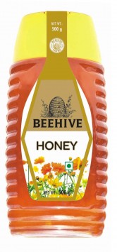 honey, 500 gm, Reverse cut Bottle