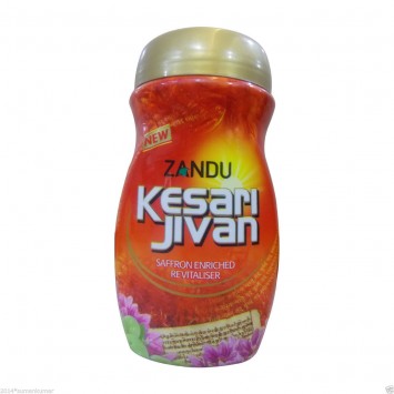 100% AYURVEDIC Herbal Zandu Kesari Jivan Saffron Enriched Revitaliser 450gm