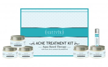 Sattvik Organics Acne Treatment kit 410gm