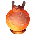 bird sparrow salt lamp