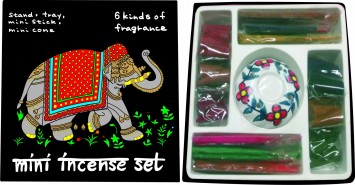 MINI INCENSE SET - WALKING ELEPHANT