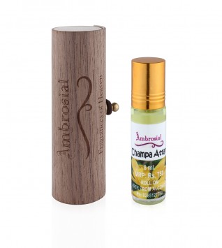 Ambrosial 8ml Champa Gift Set Natural Indian Attar Perfume Concentrate Oil