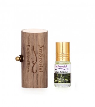 Ambrosial 3ml Jasmine Gift Set Natural Indian Attar Perfume Concentrate Oil