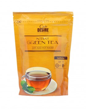 Cafe Desire Pure Green Tea, Regular Taste, 200g with WAKE-UP CUP