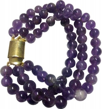 Amethyst Multy Strand Bracelet