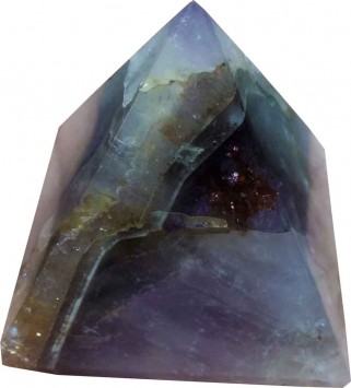 Aldomin Amethyst Reiki Crystal Pyramid