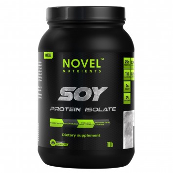 SOY PROTEIN ISOLATE - 1 Lb - ENERGY AND MUSCLE BOOSTER