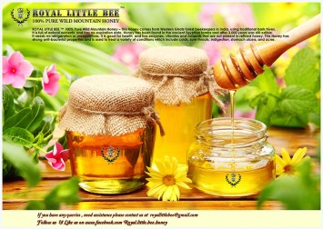 ROYAL Little BEE - 100% Pure Wild Mountain Honey