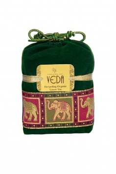 HL Veda Velvet Bag:- Organic Green Tea (100 gm)