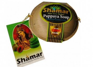 SHAMAR ALOE VERA PAPPAYA HERBAL SOAP