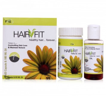 Hair Loss Treatment Oil + Capsules