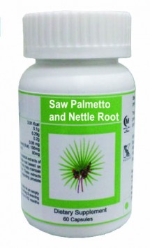 Hawaiian herbal saw palmetto and nettle root capsule