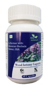 Hawaiian herbal wood betony capsule