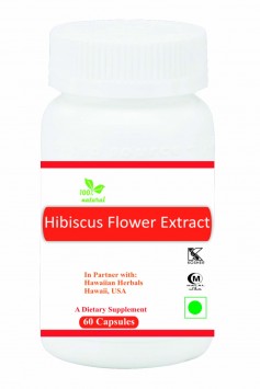 Hawaiian herbal hibiscus flower extract capsule