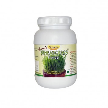 Wheatgrass Powder Bottle