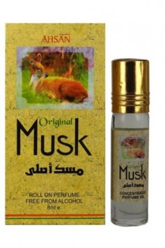 Ahsan Original Musk Attar Roll On Perfume Oil - 8ml by Ambrosial