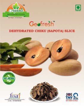 Dehydrated Chiku slice(Sapota)