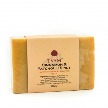 Cinnamon & Patchouli Soap Handmade (125gms)