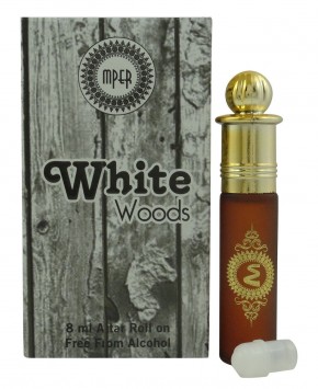 Madni White Woods 8ml Attar Perfume Oil Alcohol Free Natural by Ambrosial