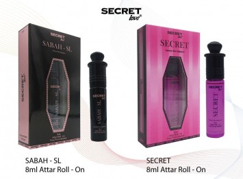 Al Shiyukh 8ml Sabah-SL + 8ml Secret Attar Perfume Oil by Ambrosial