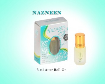 Al Nuaim Nazneen 3ml Attar Perfume Oil Alcohol Free Natural by Ambrosial